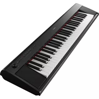 Teclado Portatil Tipo Piano Piaggero Yamaha Np-12b Color Negro