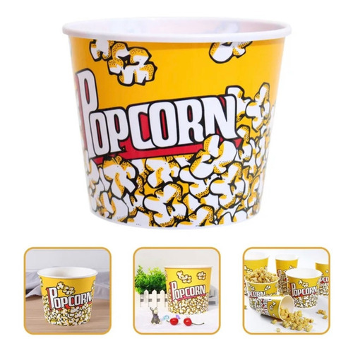 Cubeta Para Palomitas Popcorn Bucket Botanera Grande