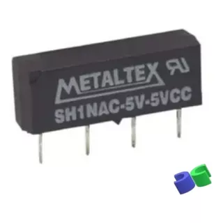 16 Peças - Relé Reed 5v - Sh1nac-5v / Sh1nac5 - Metaltex