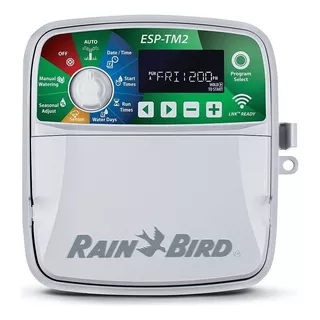 Controlador Esp-tm2 Rain Bird, 4 Estaciones Apto Wifi Lnk - Modulo No Incluido