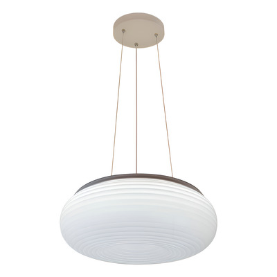 Colgante Led Austera S 30cm Cct Deco Moderno Dx Blanco
