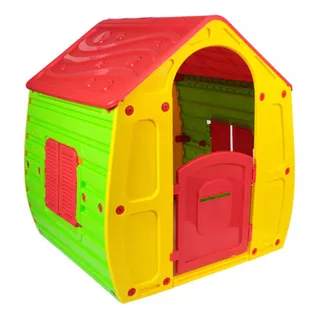 Casa De Boneca Grande Brinquedo Infantil C Portas E Janelas