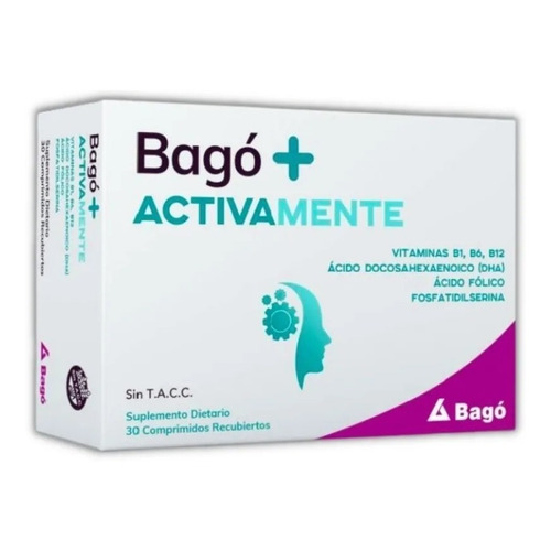 Suplemento Bagó Activamente Vitamina B Dha X 30 U