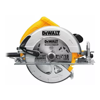 Sierra Circular 7 1/4'' 1950w Dewalt Dwe575-b3 Color Amarillo Frecuencia 60 Hz