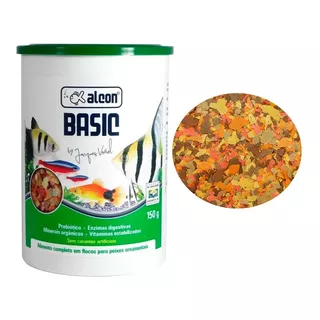 Ração Alcon Basic 150g Peixes Alimento Peixes Ornamentais