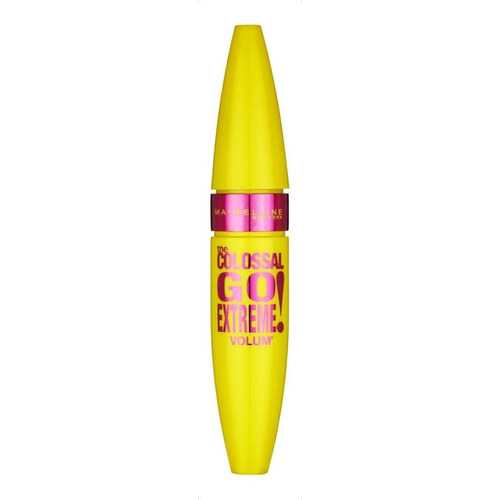 Mascara De Pestanas The Colossal Go Extreme Maybelline Color Black