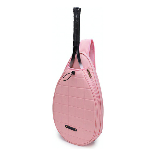 Bolsa Impermeable Para Raqueta De Tenis Color Rosa