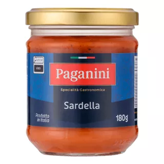 Sardella Italiana Para Bruschetta Paganini 180g