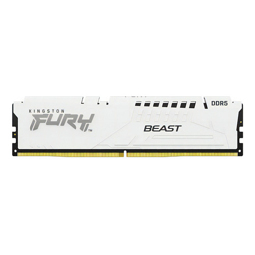 Memoria Ram Kingston Fury Beast White Ddr5 16gb 5600mt/s