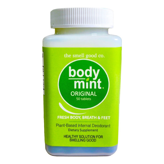 Pastillas Body Mint Original Mal Olor Corporal Y Mal Aliento