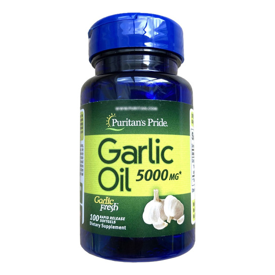Aceite Ajo 5000mg Garlic 100cps - Unidad a $283