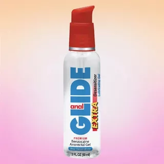 Lubricante Y Desensibilizador Anal Base Agua. Glide Extra