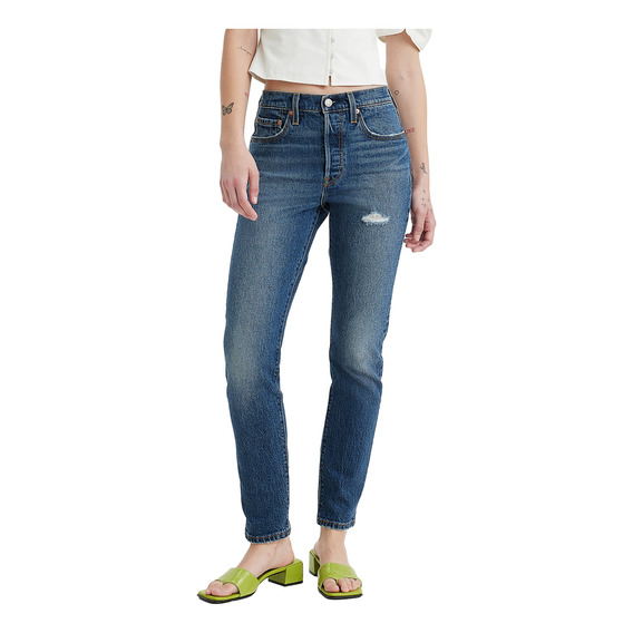 Jeans Mujer 501 Skinny Azul Levis 29502-0242