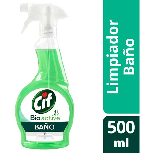 Limpiador Cif Bioactive Baño Gatillo X 500 Ml