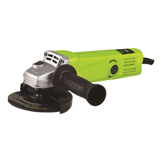 Kit Amoladora Angular Prescott 4 1/2 650w 11000 Rpm Color Verde Frecuencia 50 Hz