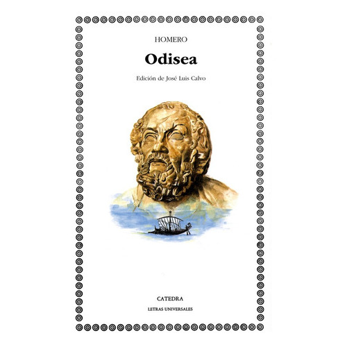 Odisea, De Homero. Editorial Ediciones Cátedra, Tapa Blanda En Español