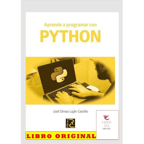 Aprende A Programar Con Python, De Luján. Editorial Alfaomega, Tapa Blanda En Español, 2019
