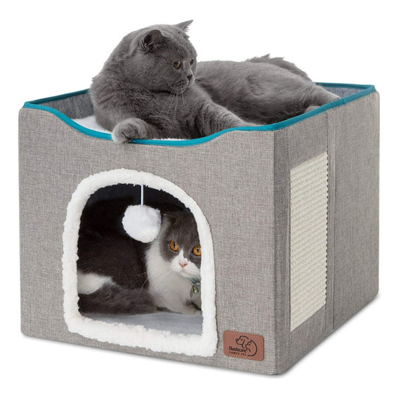 Casas Con Cojines Suaves Y Camas Plegables Para Gatos