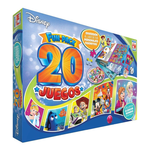 Disney Fun Pack 20 Juegos De Mesa Fotorama