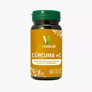 Cúrcuma + Vitamina C En Comprimidos Via Natural