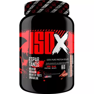Iso X Protein 100% Pure Isolate 1800g Espartanos Sabor Chocolate