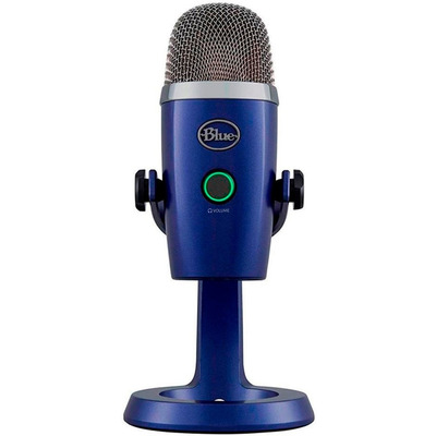 Micrófono Blue Yeti Nano Condensador Omnidireccional Color Vivid Blue