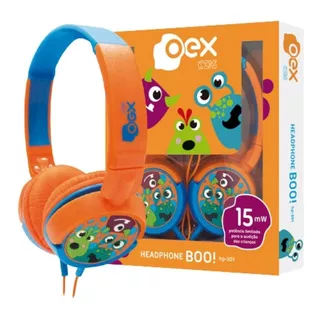 Headphone Infantil Boo Kids Hp301 - Potência Limitada - Oex