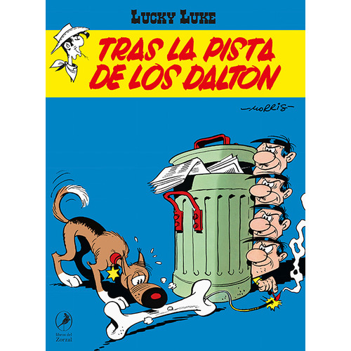 Lucky Luke 8. Tras La Pista De Los Dalton, De Morris/ Goscinny. Editorial Zorzal En Español