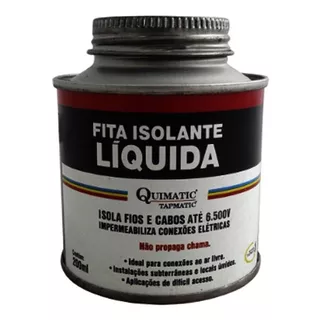 Quimatic Isolante Líquida 6500v 200ml Cor Vermelho