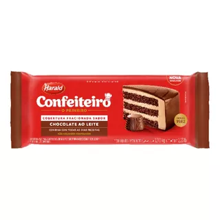 Cobertura Fracionada Chocolate Ao Leite 1,010kg Harald