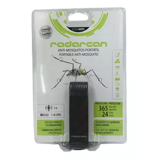 Repelente Anti Mosquitos Personal Radarcan Negro 2 Mts2