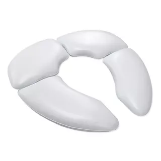 Reductor De Inodoro Soft Acolchado Para Bebés Y Niños - Baby Innovation Color Blanco