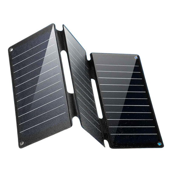 Panel Solar Plegable Portátil 21w Usb C Dc Policristalino