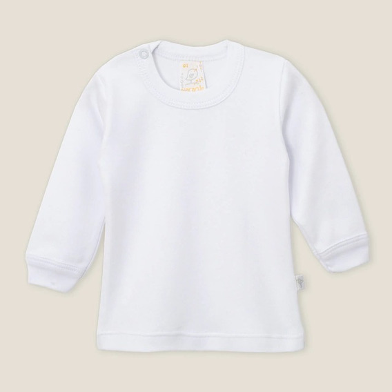 Camiseta Bebé Naranjo Lisa