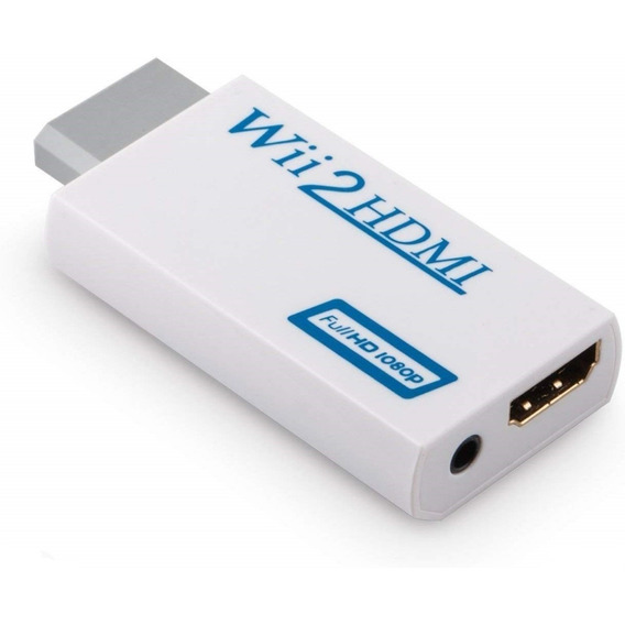 Adaptador Wii A Hdmi Y Audio 3.5mm