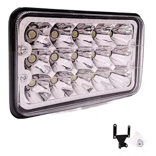 Óptica 15 Led 45w H4 Alta/baja Tractor Camion Auto X Unidad