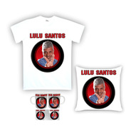 Kit Camiseta, Almofada E Caneca Lulu Santos
