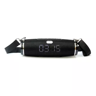 Braun Parlante 7060 Bt5.0 Reloj-alarma Fm Como Jbl Sony Bose Color Negro