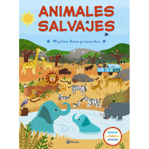 Mi Primer Busca Y Encuentra Animales Salvajes - Aa.vv