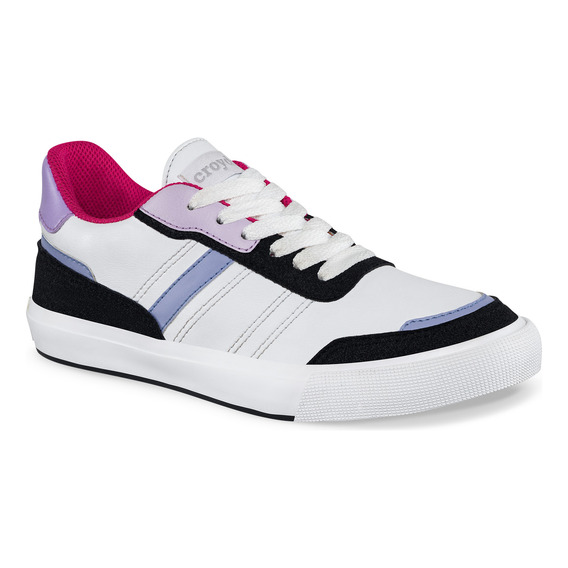 Tenis Lyad Blanco-neg Para Mujer Croydon