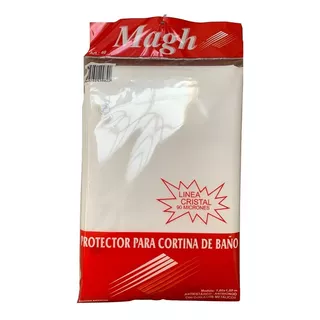 Protector De Cortinas De Baño Anti Hongos Satin 90 Micr Color Blanco Protector Satin 90 Micrones