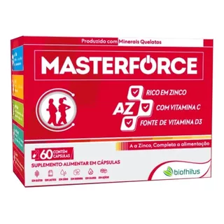 Vitamina Masterforce A-z C/60 Caps - Biofhitus