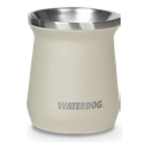 Mate Waterdog Zoilo Termico 160 Color Crema Liso