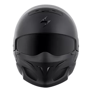 Casco Para Moto Multi-modular Scorpionexo Covert  Matte Black Solid Talle M 