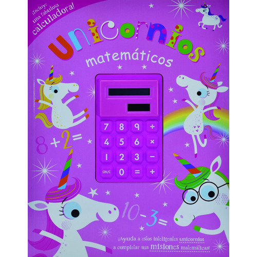 Unicornios Matemáticos, de Varios. Serie Dinosaurios Matemáticos Editorial Silver Dolphin (en español), tapa blanda en español, 2021