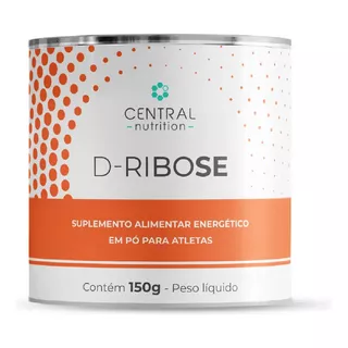 D-ribose Atp Energy Central Nutrition 150g Sabor Neutro