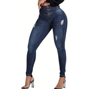 Calça Oxtreet Jeans Feminina Modela Bumbum Sem Bojo 