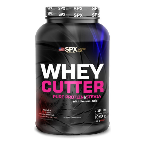 Suplemento en polvo SPX Nutrition Max  Whey Cutter proteína sabor chocolate en pote de 1.08kg