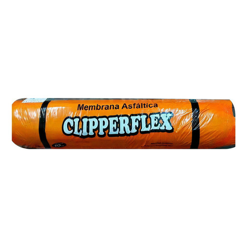 Membrana Asfaltica Aluminio Clipperflex 40kg Pintumm Color Negro