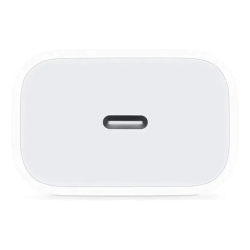 Adaptador Carga Rápida 20W Usb-C apto iPhone iPad Apple Watch